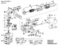 Bosch 0 601 337 142 Angle Grinder 240 V / GB Spare Parts